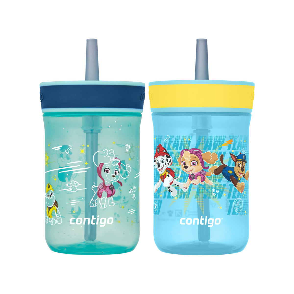 Kids’ Leighton Straw Tumbler with Spill-Proof Leak-Proof Lid, 14oz