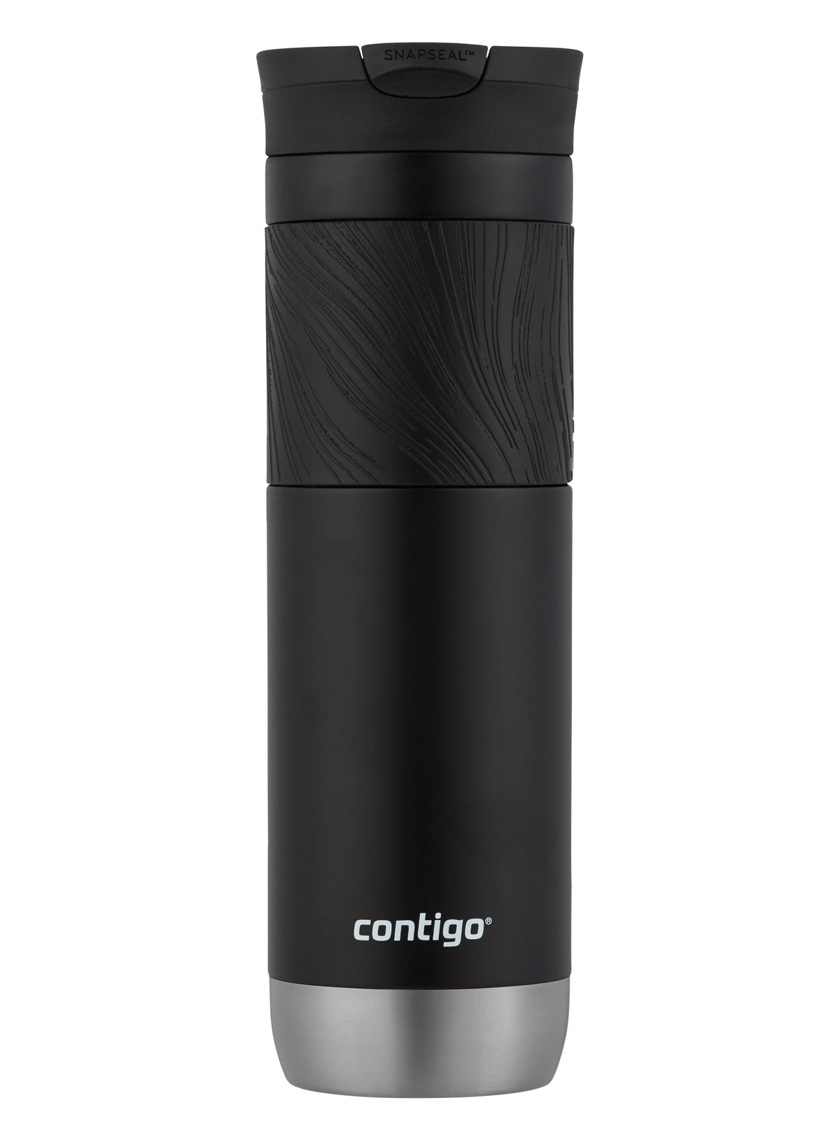 Byron 2.0 Stainless Steel Travel Mug with SNAPSEAL Lid and Grip, 24oz