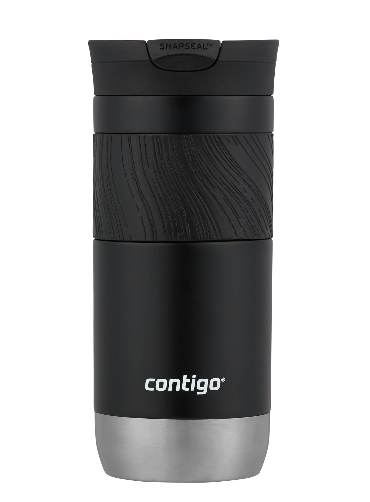 Byron 2.0 Stainless Steel Travel Mug with SNAPSEAL Lid and Grip, 16oz