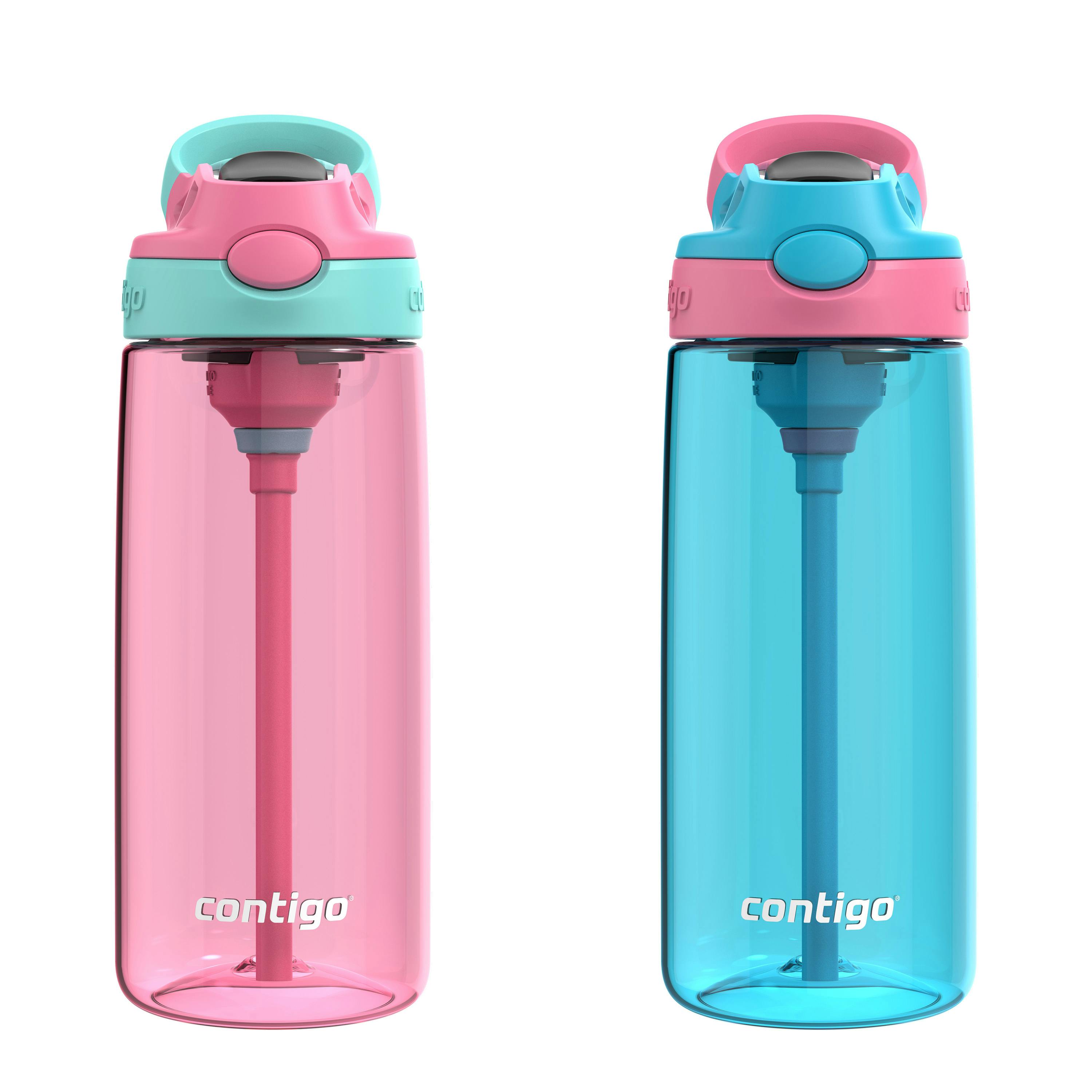 Aubrey Leak-Proof Spill-Proof Water Bottle, 20oz. 2 Pack