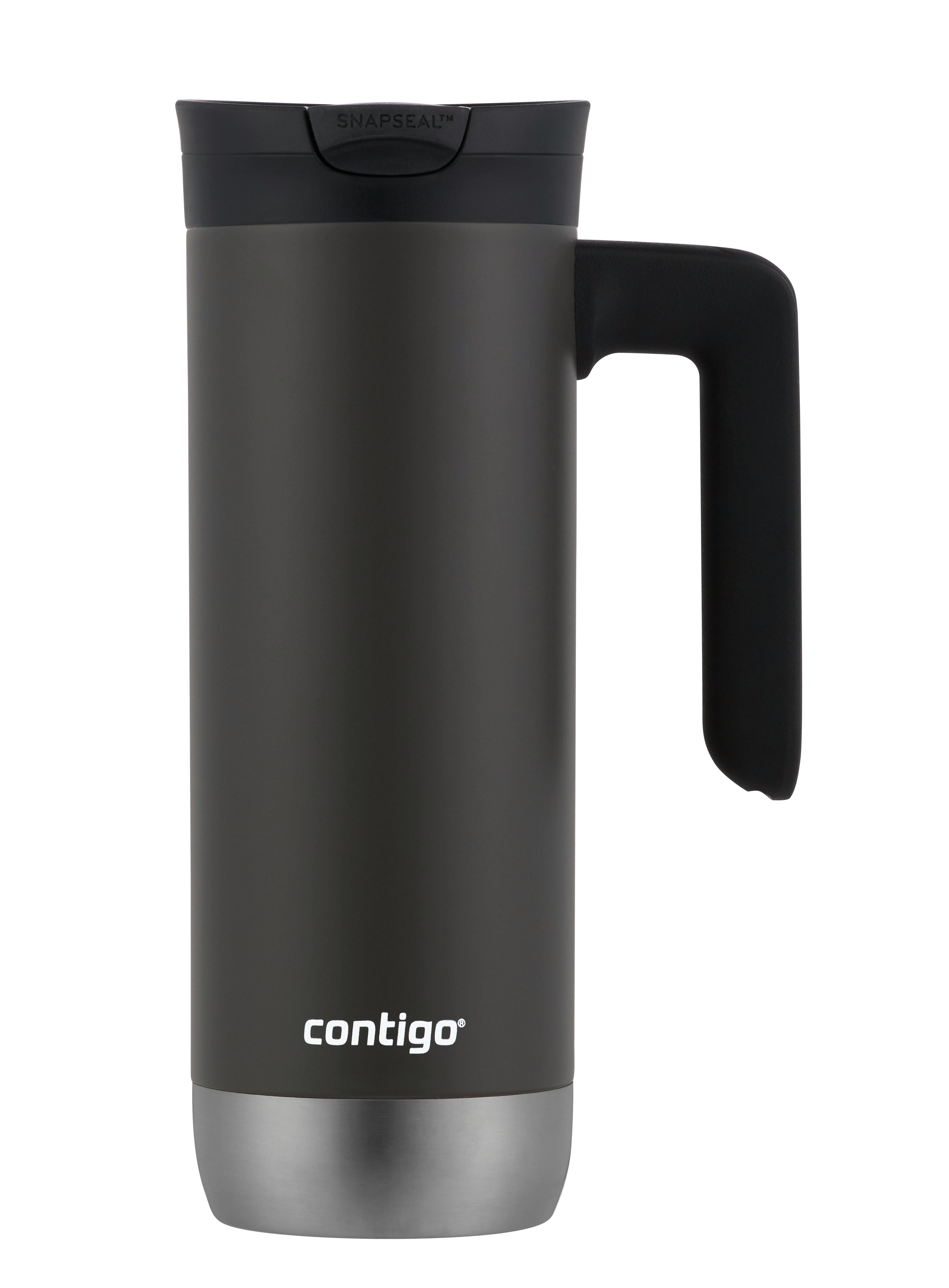 Superior 2.0 Stainless Steel Travel Mug with Handle with SNAPSEAL Lid, 20oz