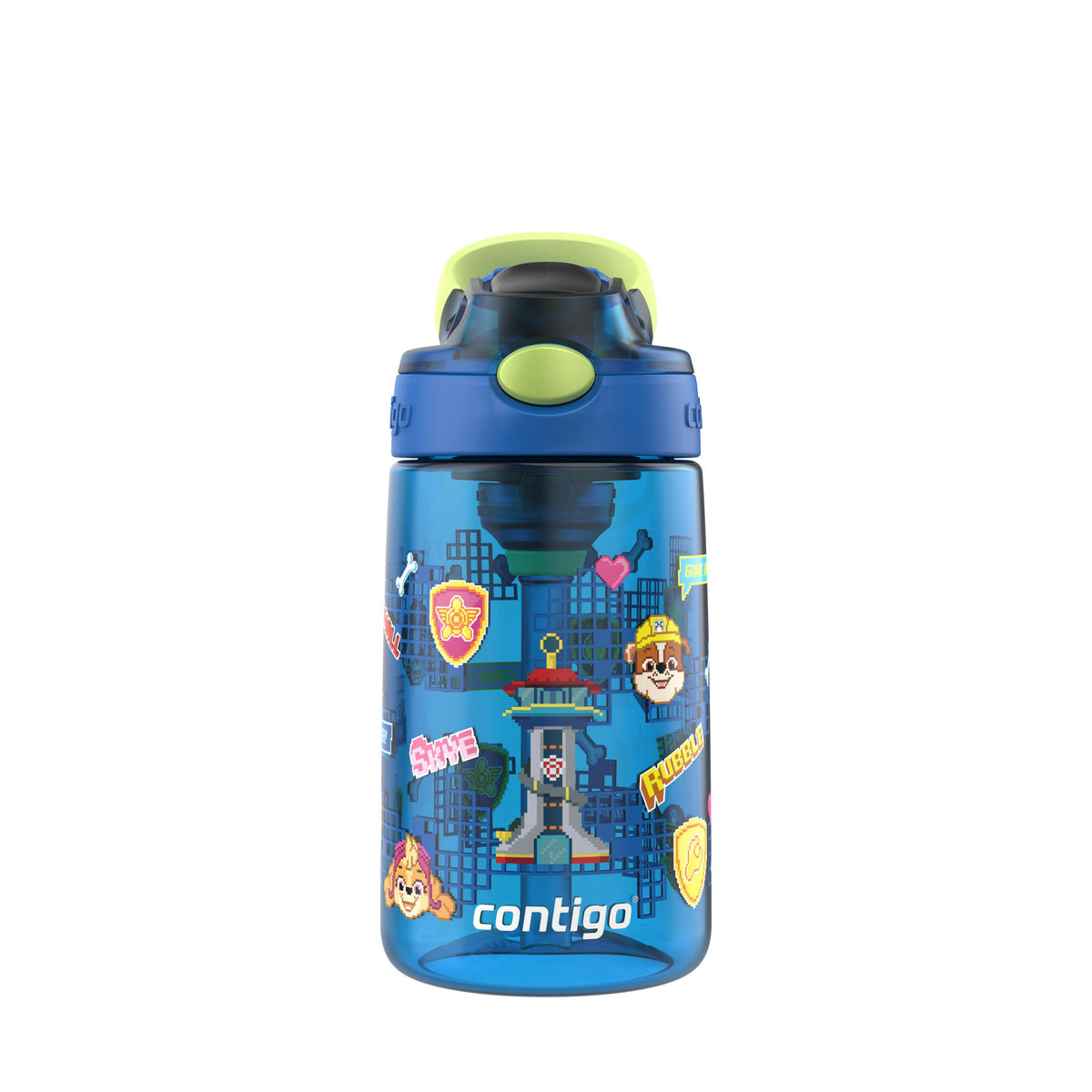 Kids Water Bottle with Redesigned AUTOSPOUT Straw, 14 oz