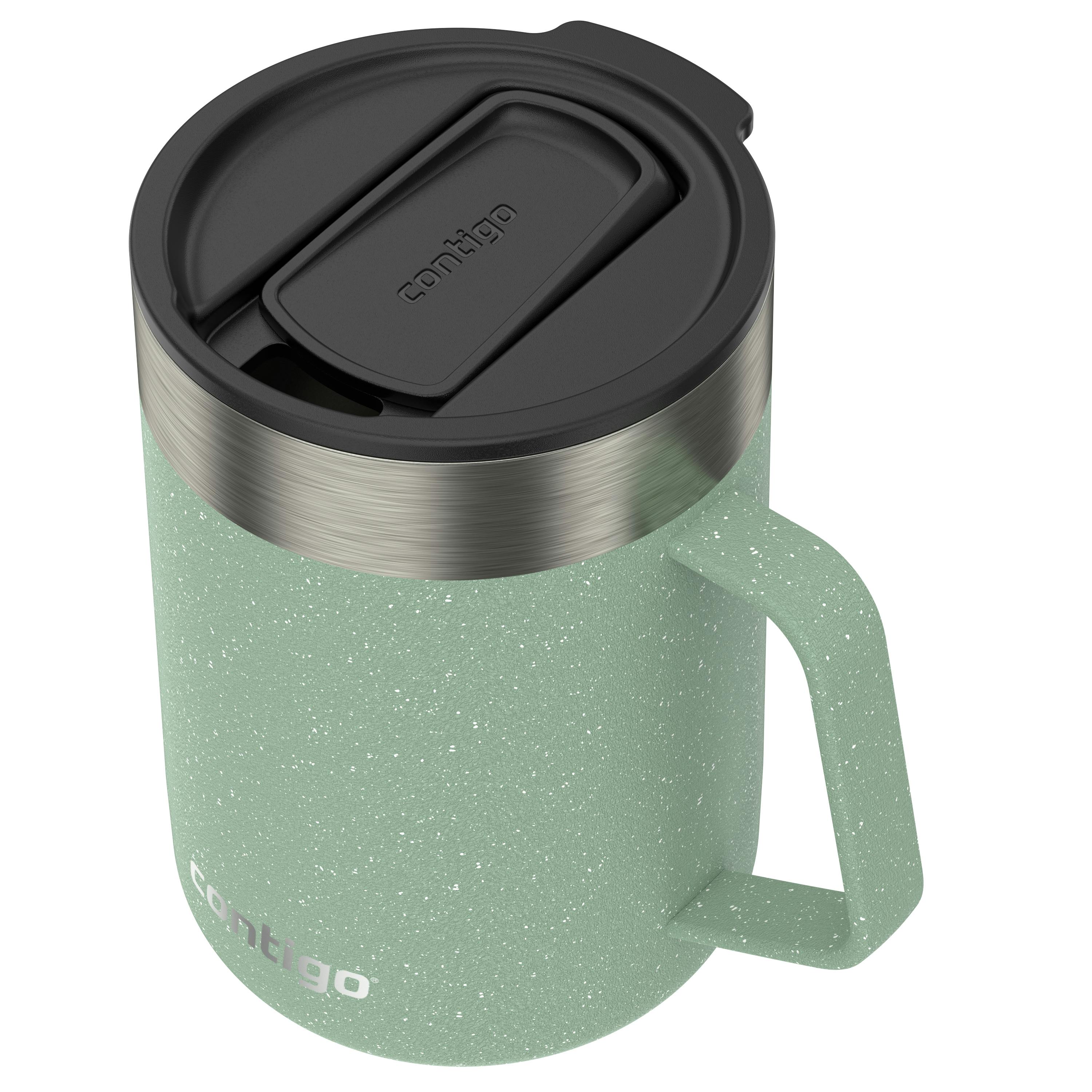 Streeterville Stainless Steel Mug with Handle, 14oz