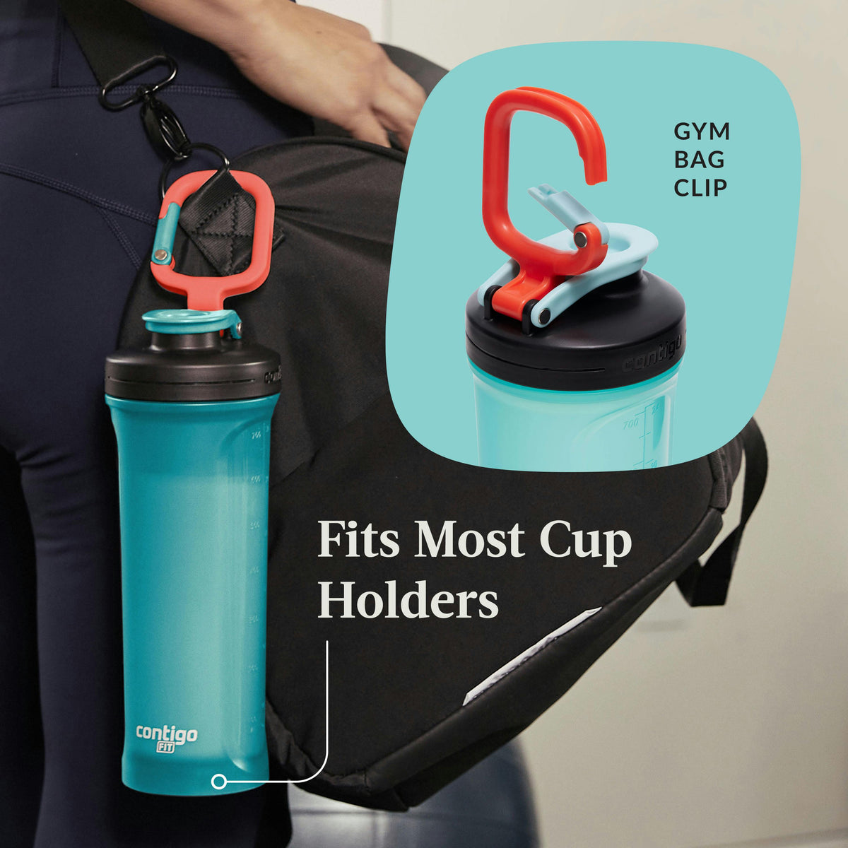 Shake & Go Fit 2.0 Shaker Bottle, 28oz