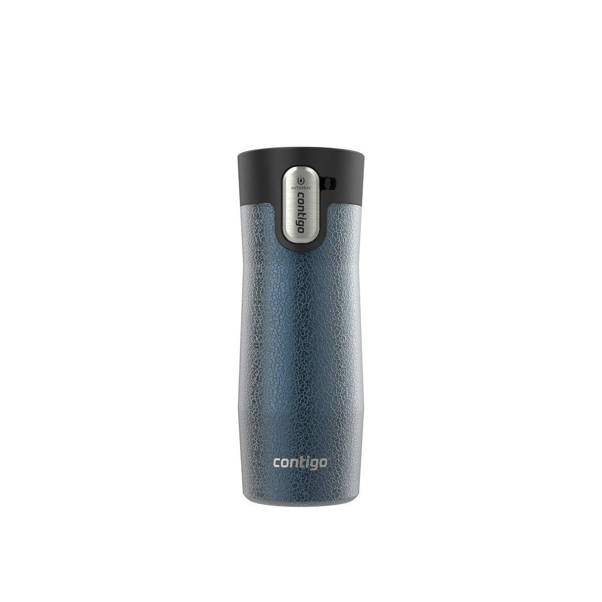 AUTOSEAL West Loop Vacuum-Insulated Stainless Steel Travel Mug with Easy-Clean Lid, 16 oz