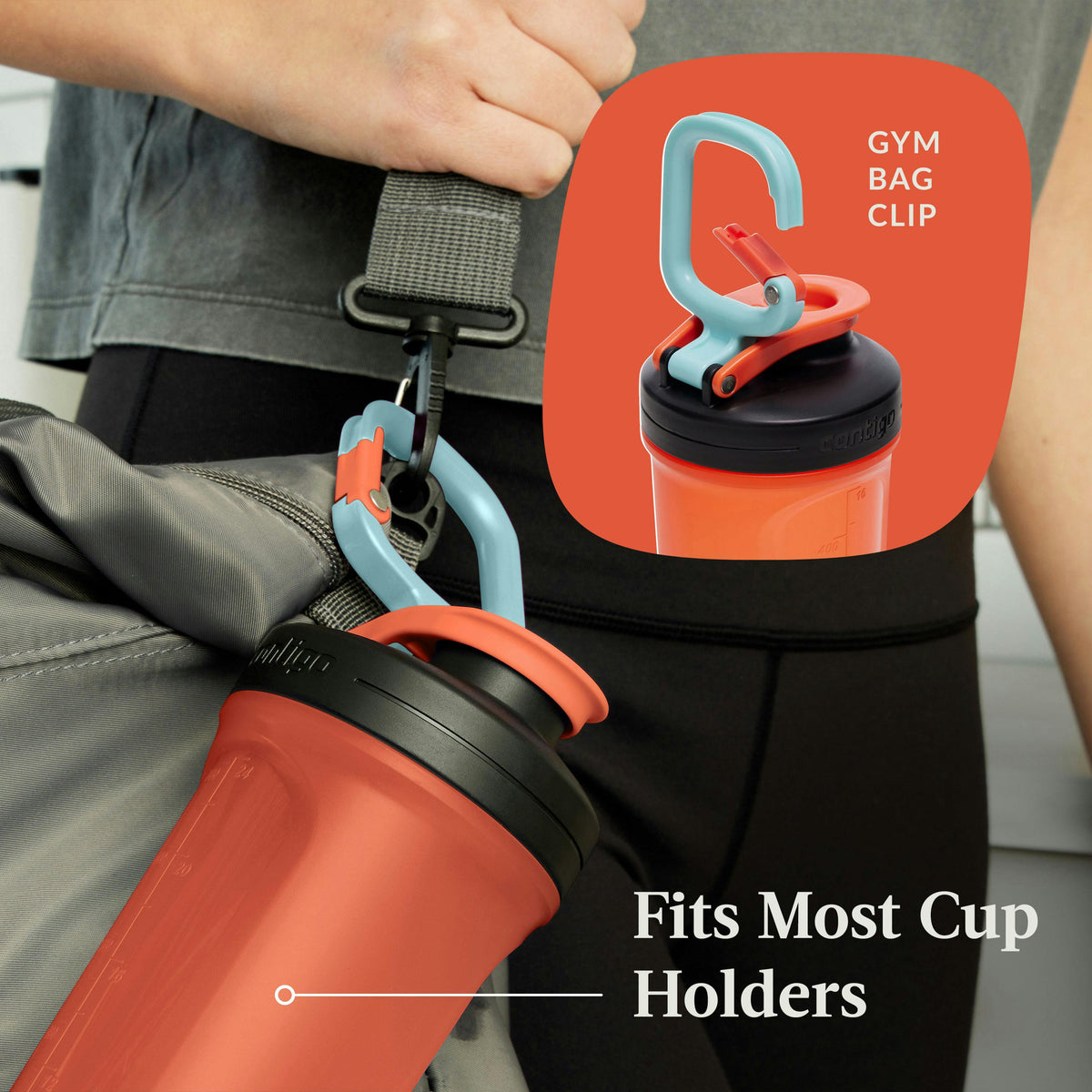 Shake & Go Fit 2.0 Shaker Bottle, 20oz
