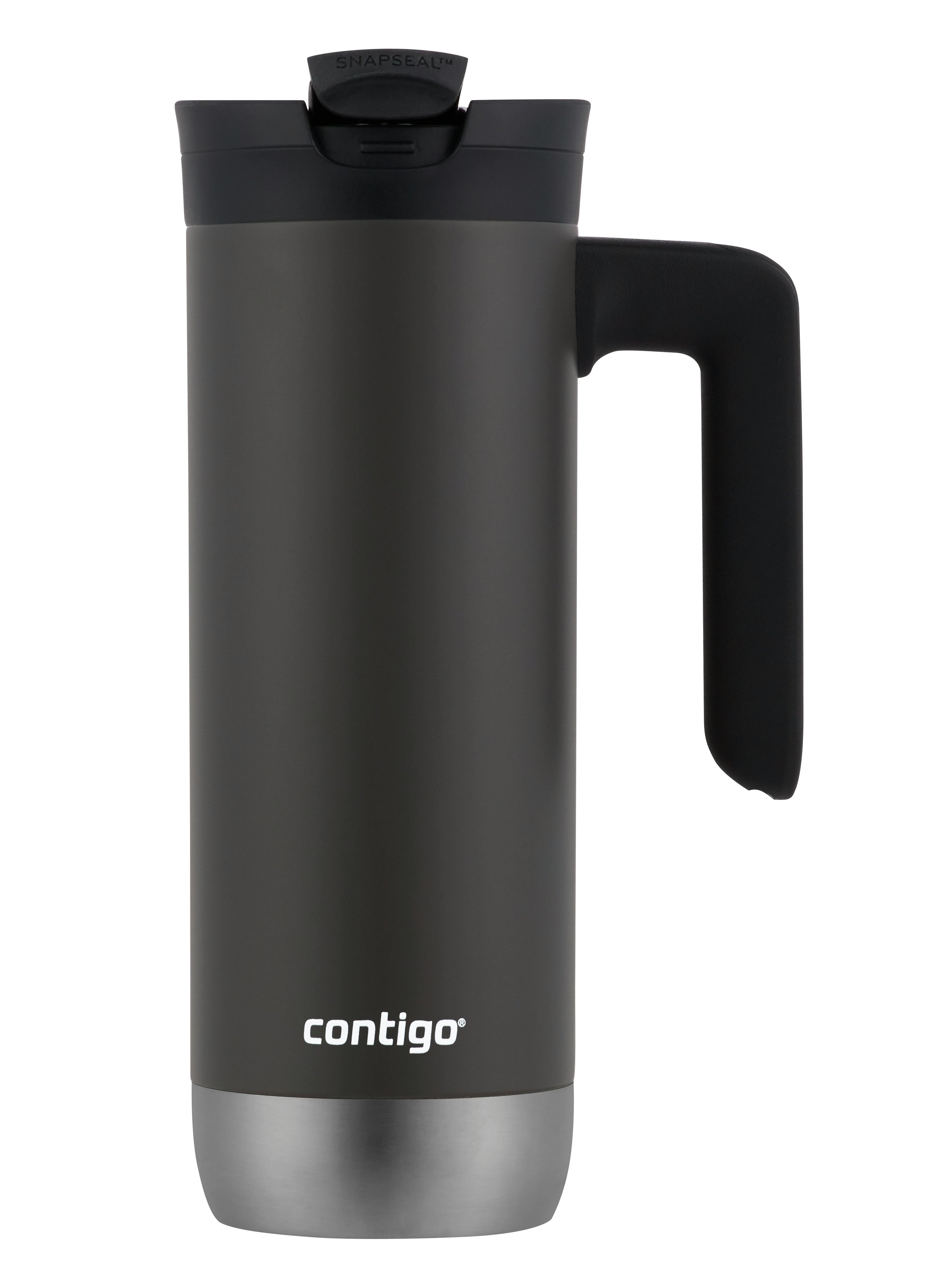 Superior 2.0 Stainless Steel Travel Mug with Handle with SNAPSEAL Lid, 20oz