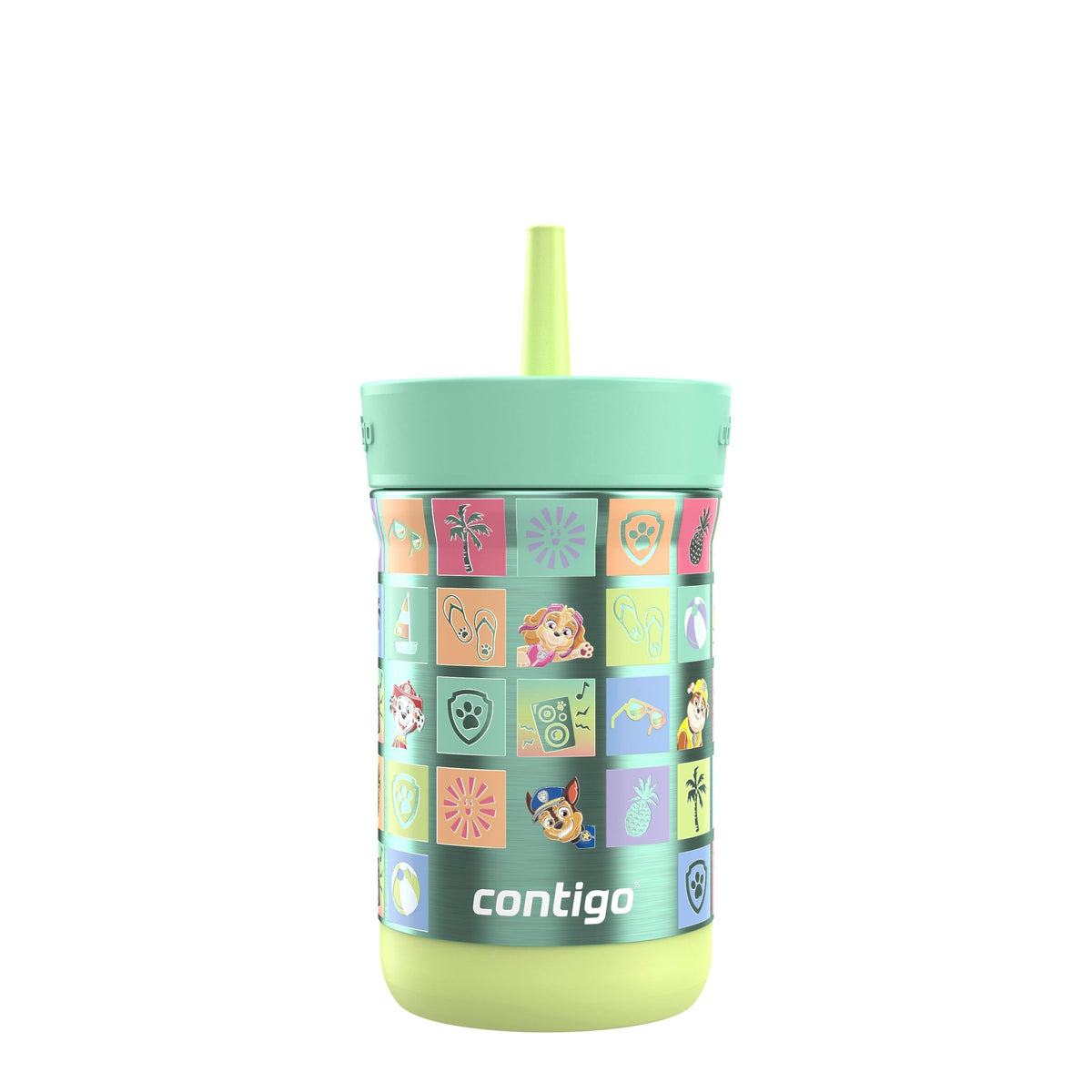 Kids Leighton Spill-Proof Stainless Steel Tumbler with Straw, 12oz