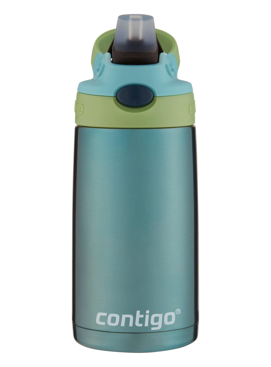 Kids Straw Stainless Steel Water Bottle with AUTOSPOUT Lid, 13oz