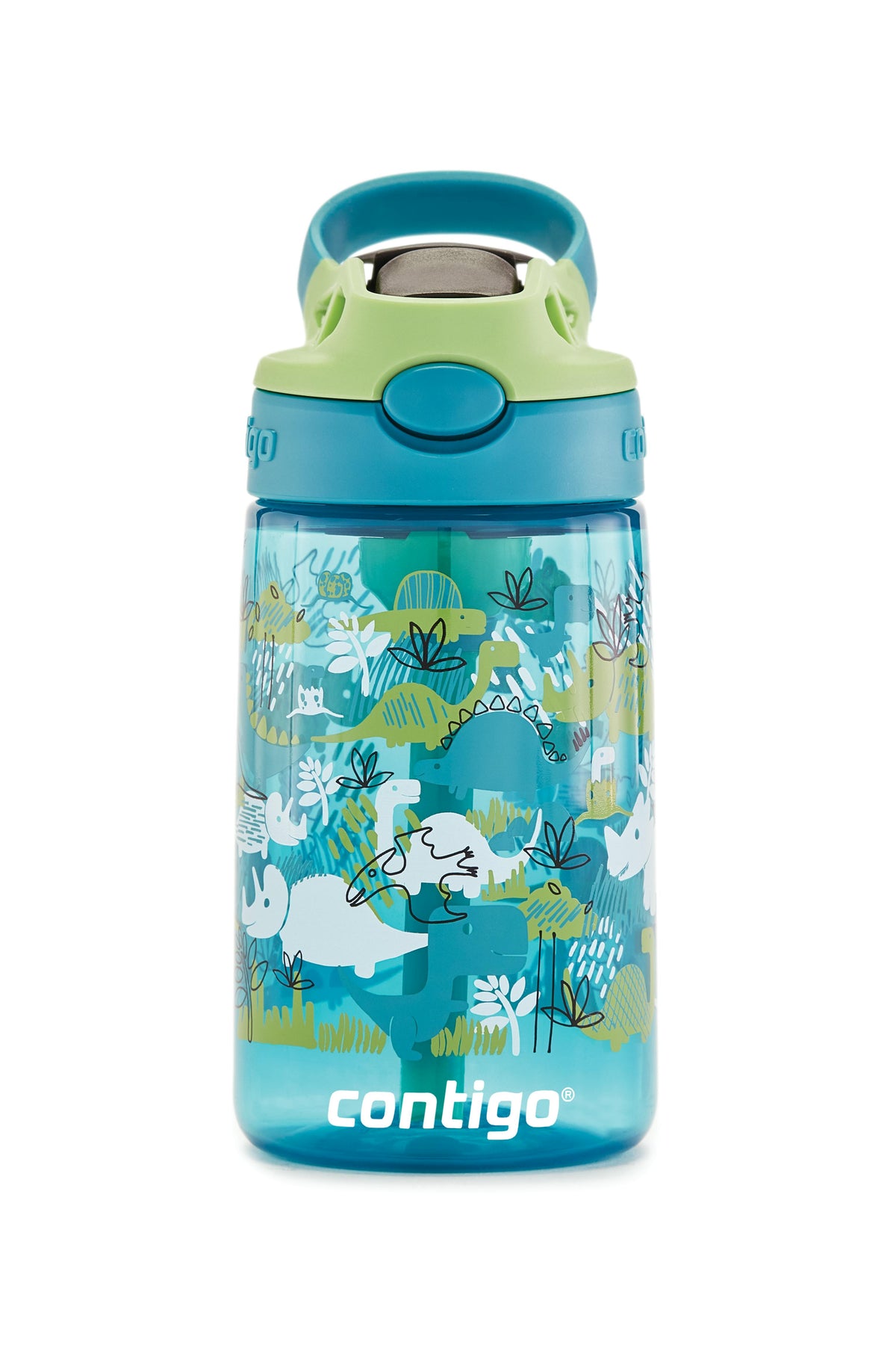Kids Straw Water Bottle with AUTOSPOUT Lid, 14oz