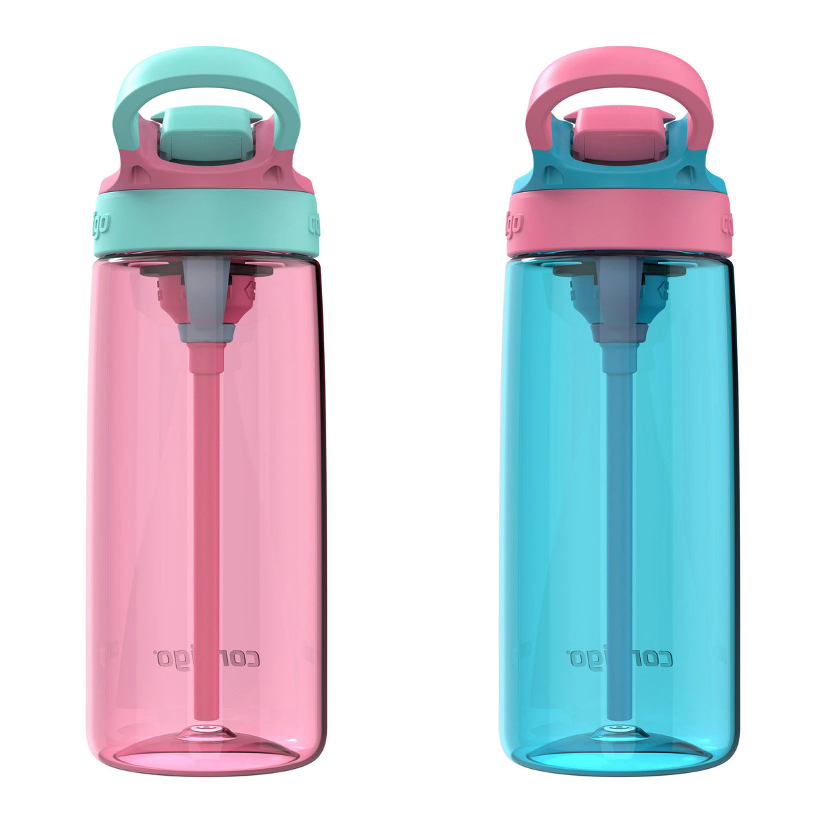 Aubrey Leak-Proof Spill-Proof Water Bottle, 20oz. 2 Pack