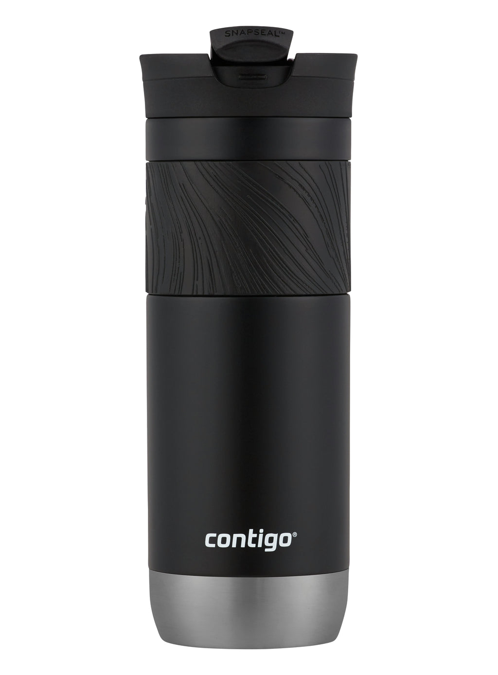 Byron 2.0 Stainless Steel Travel Mug with SNAPSEAL Lid and Grip, 20oz