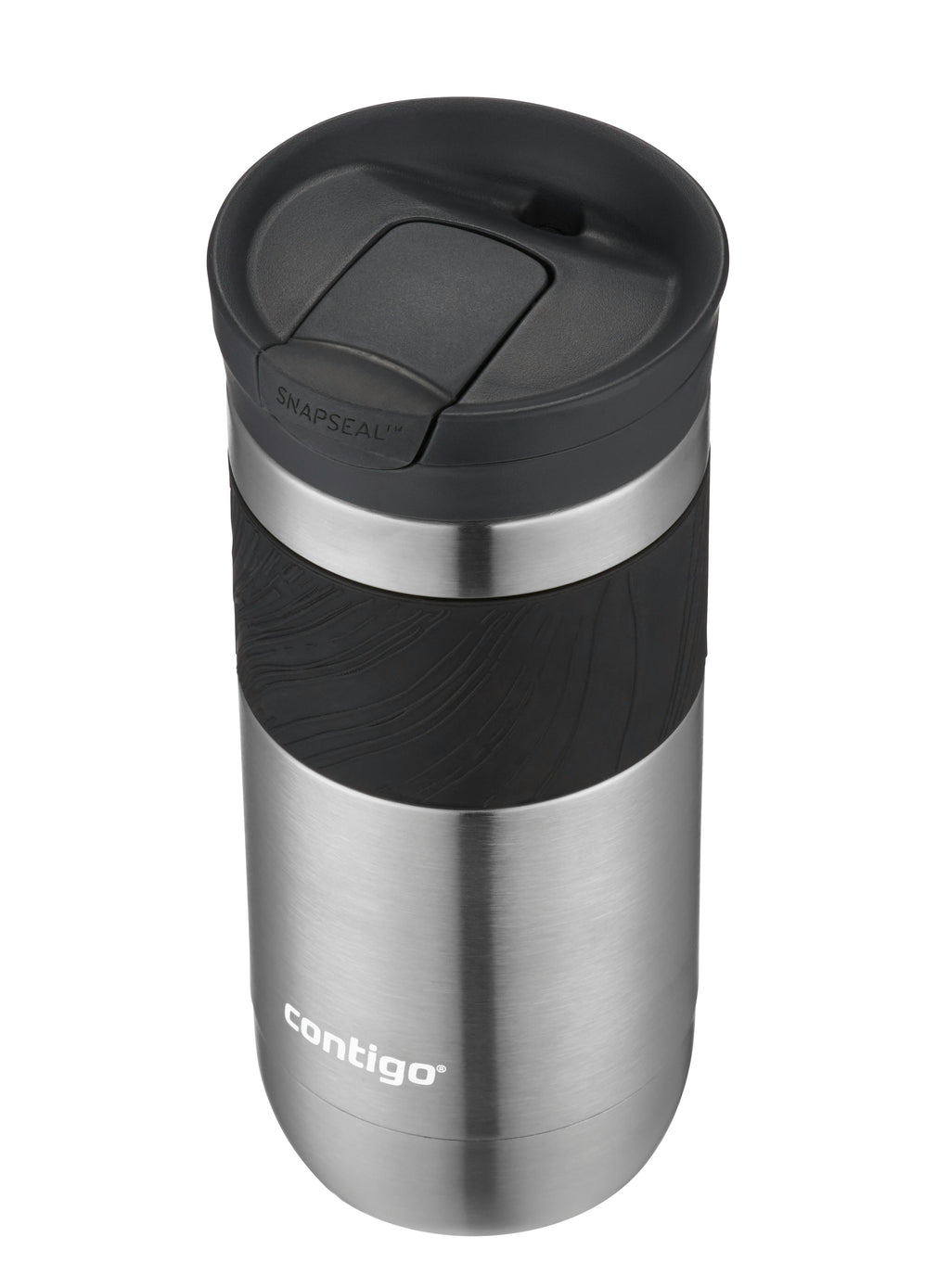 Byron 2.0 Stainless Steel Travel Mug with SNAPSEAL Lid and Grip, 16oz