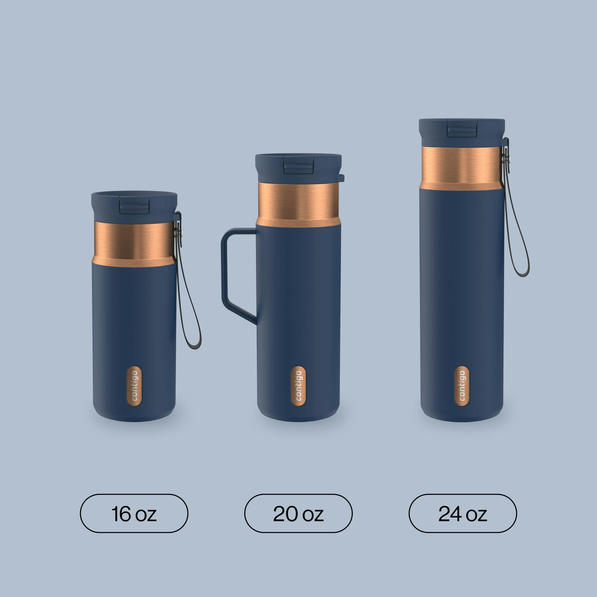 20 oz SnapSeal Bottle w/Handle