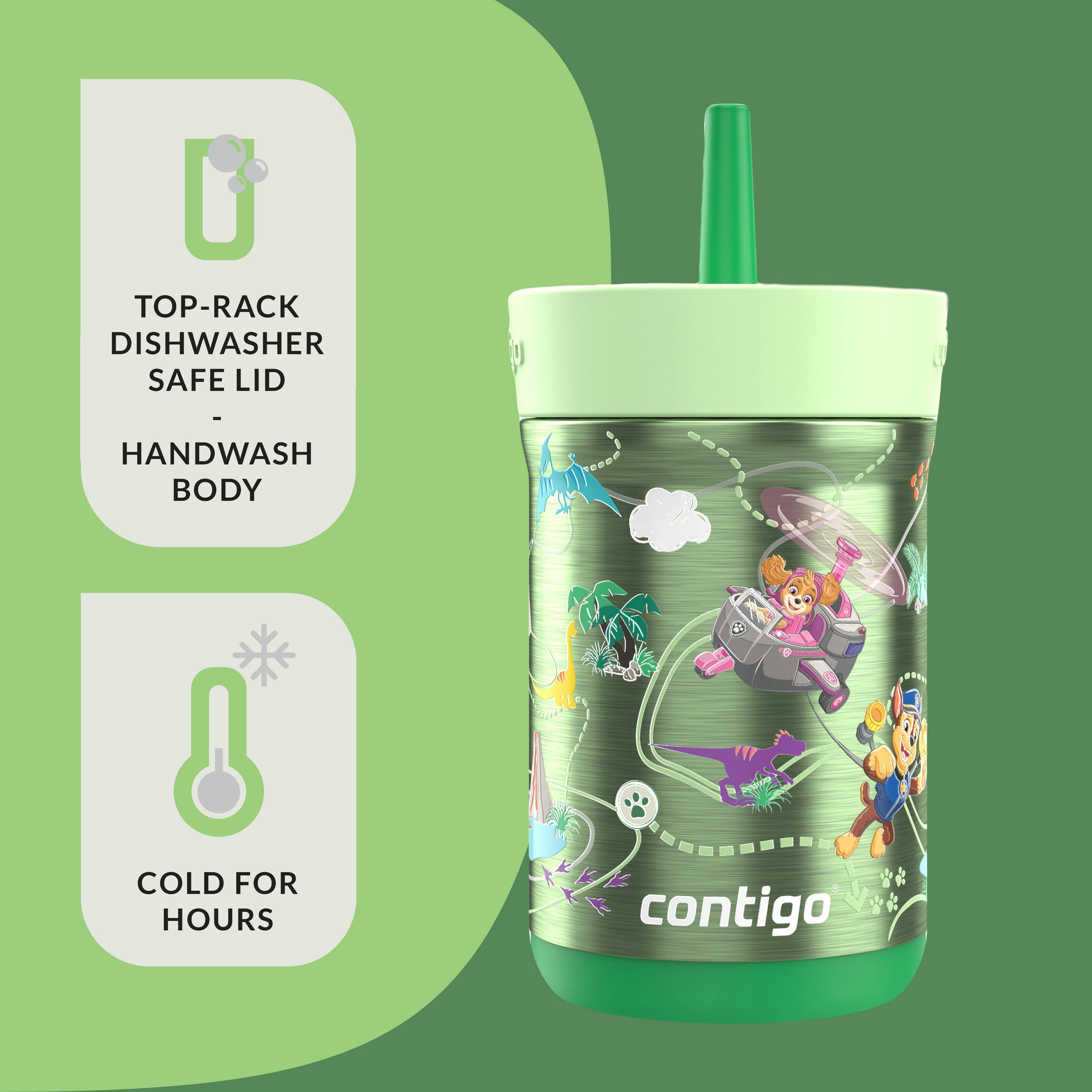 Kids Leighton Spill-Proof Stainless Steel Tumbler with Straw, 12oz