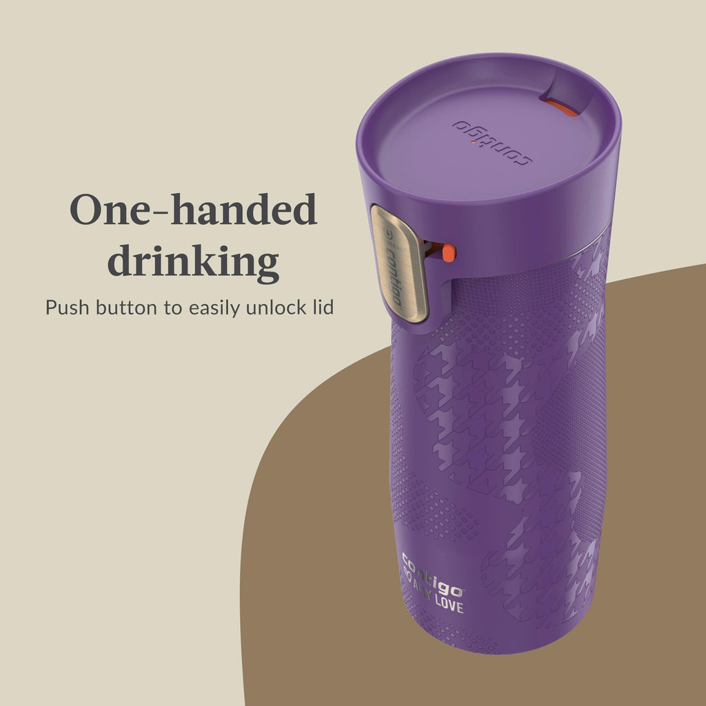 x Ally Love West Loop 3.0 Stainless Steel Travel Mug with AUTOSEAL Easy-Clean Lid, 16oz