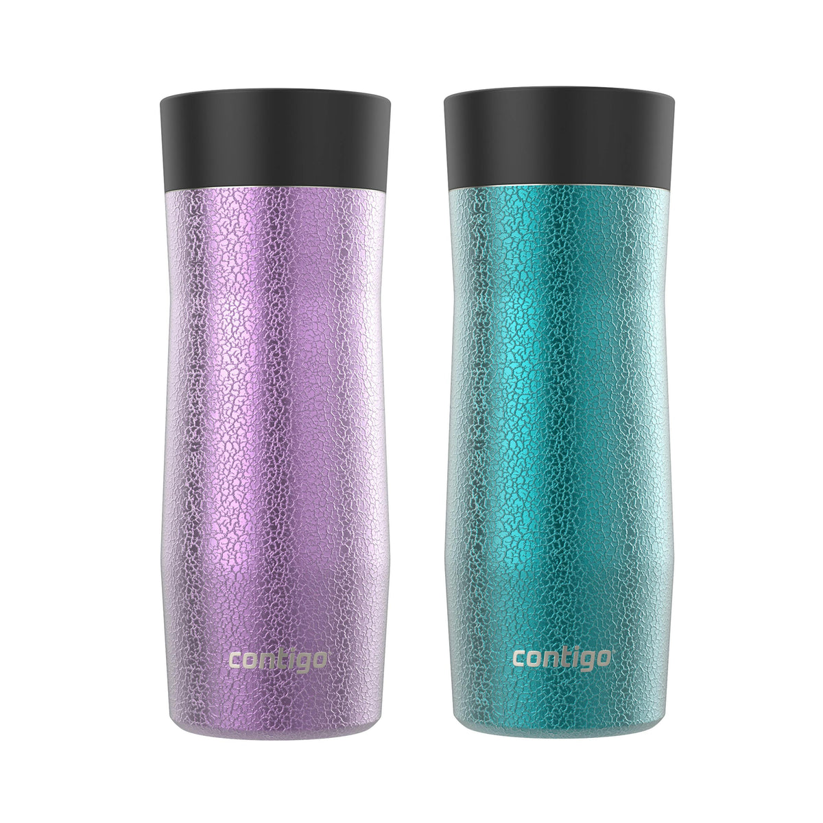 AUTOSEAL West Loop Vacuum-Insulated Stainless Steel Travel Mug with Easy-Clean Lid, 16 oz