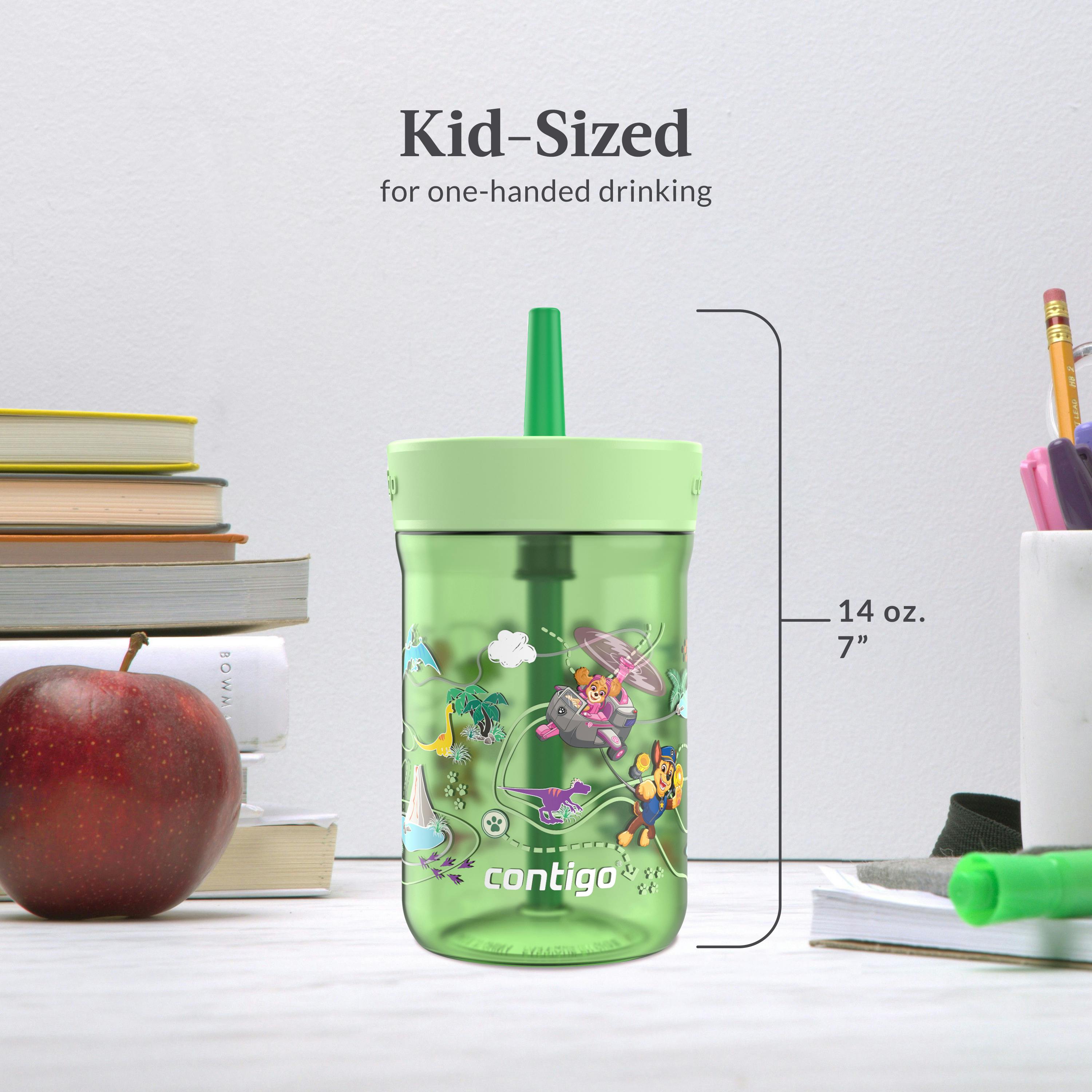 Kids’ Leighton Straw Tumbler with Spill-Proof Leak-Proof Lid, 14oz